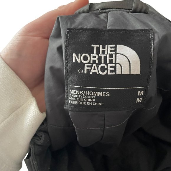 The North Face Dryvent Snow Pants Medium Short Mens Charcoal Gray Cargo Ski - Picture 7 of 9